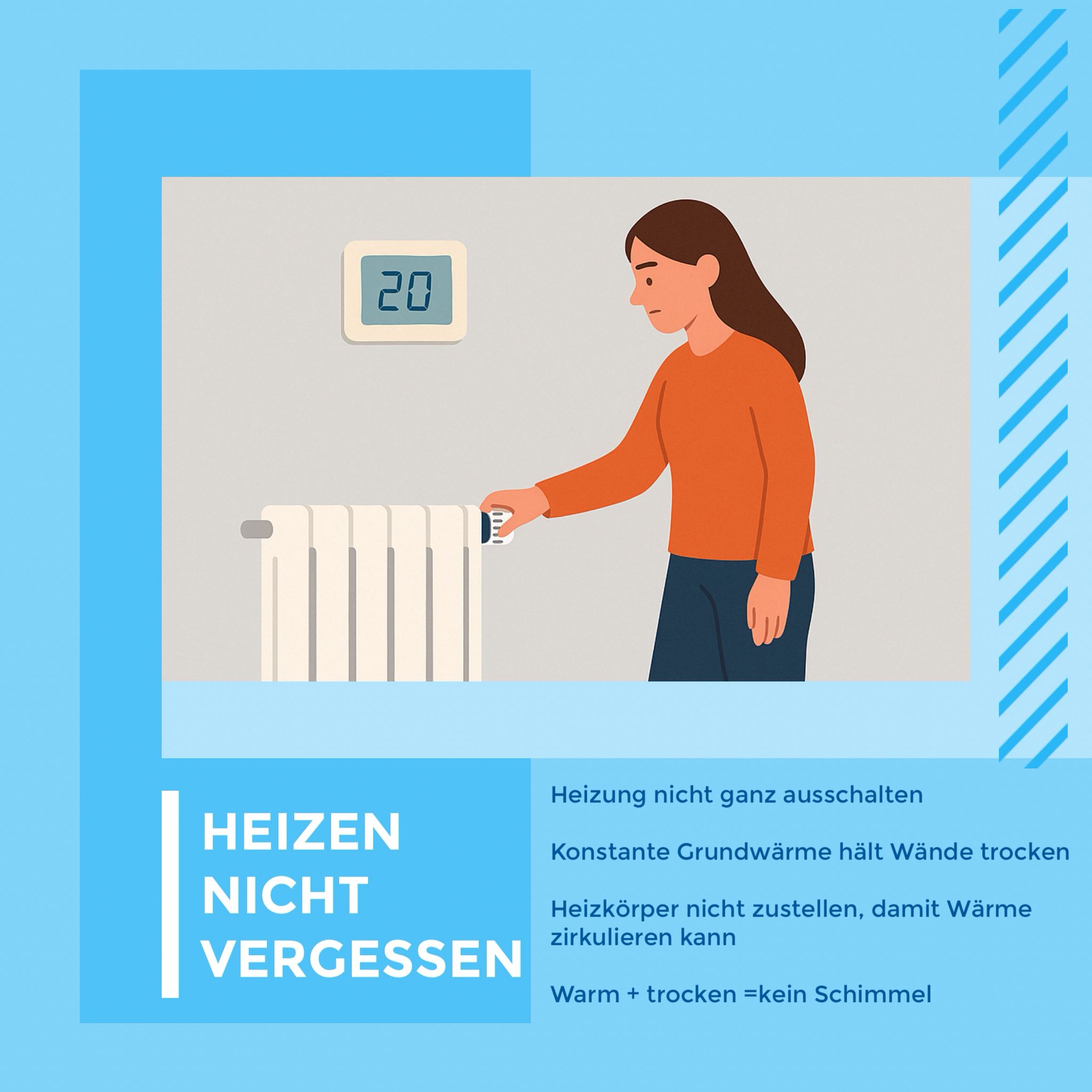 Tipps zum Raumklima in der Wohnung.