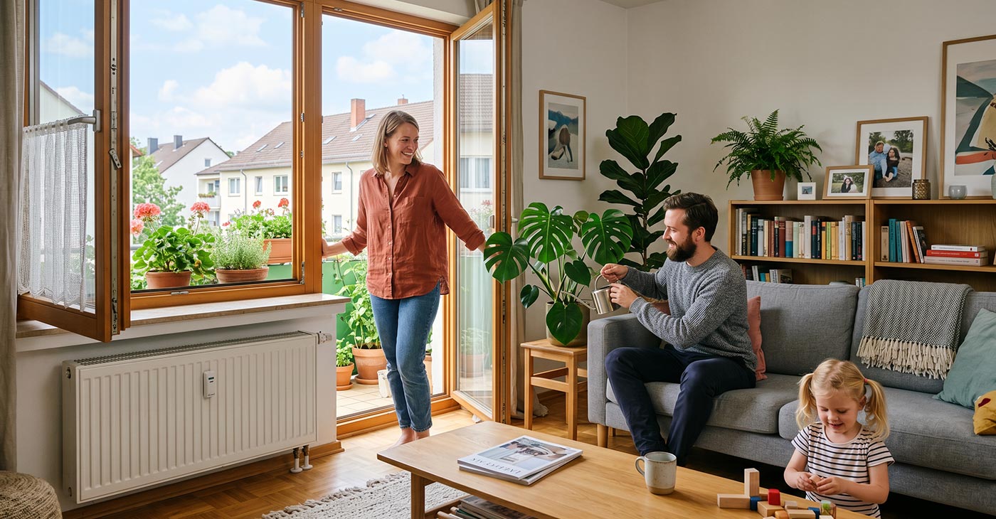 Wohnzimmer als Motiv für Wohntipps der Grafschaft Moers.