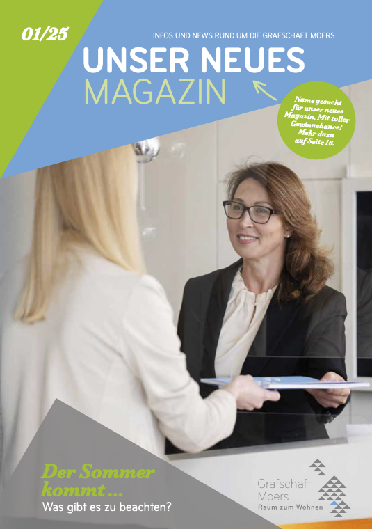 Mietermagazin 01/2025. Der Sommer kommt... Was gibt es zu beachten?