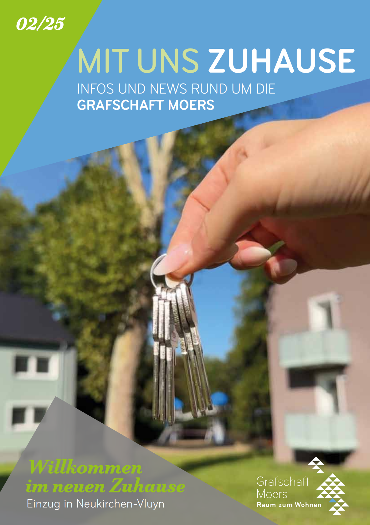 Mietermagazin 02/2025. Mit Uns Zuhause.