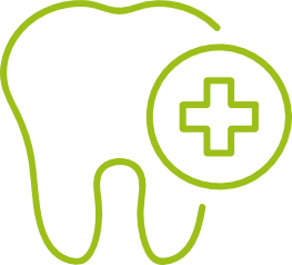 Symbol für Gesundheitsgutscheine.