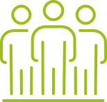 Symbol für Mitarbeitende.
